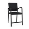 Lesro Newport Hip Chair Metal Frame, Black, MD Black Upholstery NP1161 - alternate 1